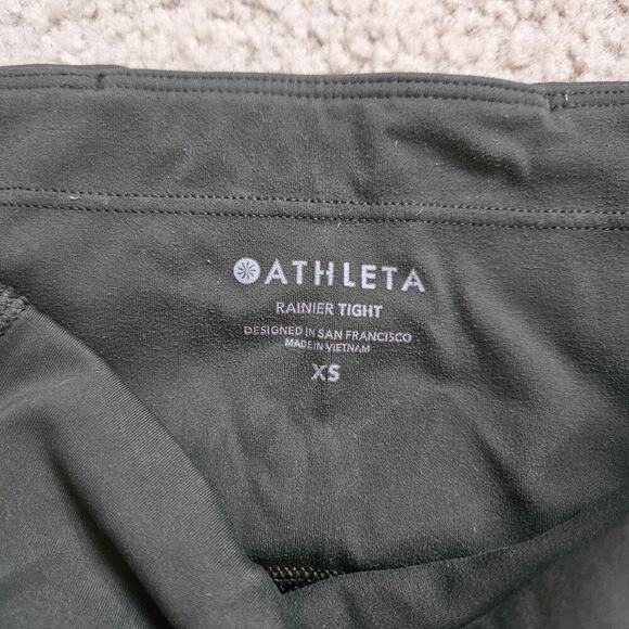 Athleta Rainier High Rise Legging Olive Green XS - Picture 4 of 9